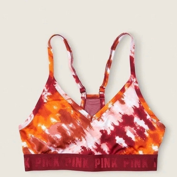 Victorias Secret PINK Tie Dye Sports Bra - Picture 1 of 13